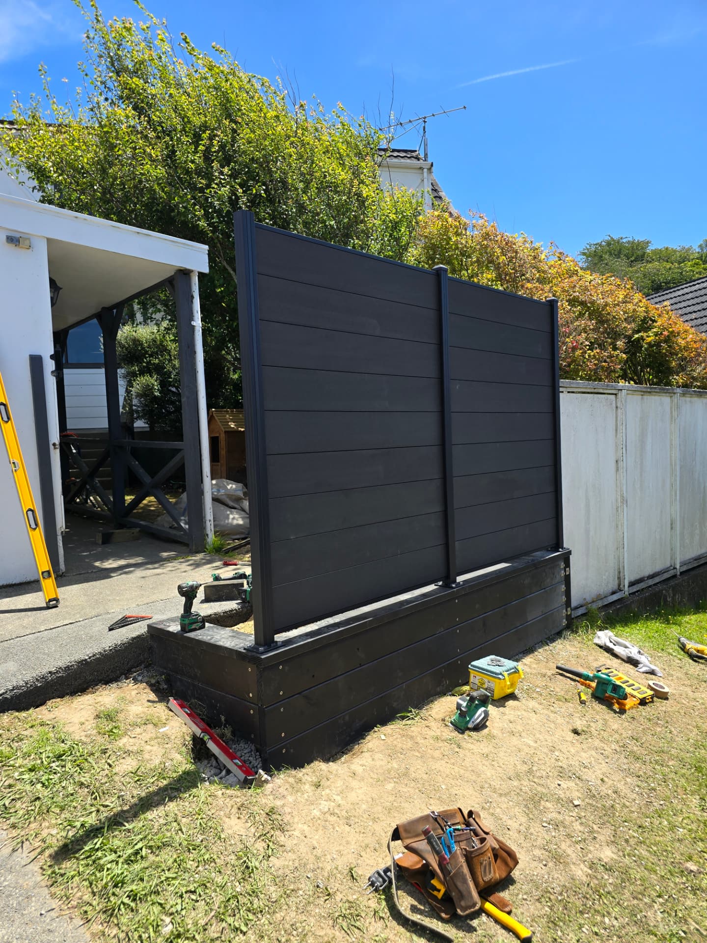 Privacy Screen — Completed