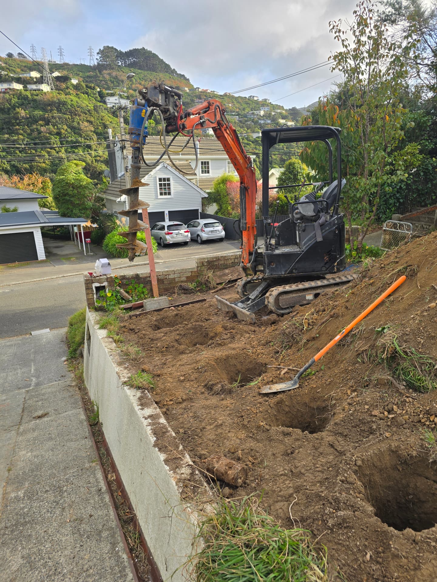 Auger Piling & Site Dig